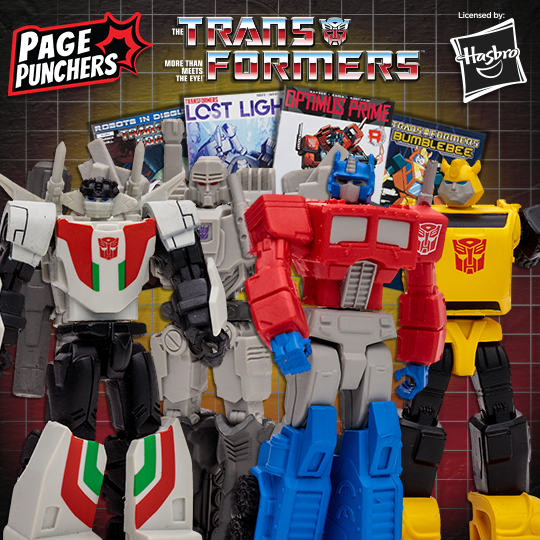 Page Punchers: Transformers Brand